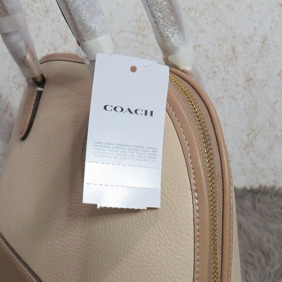 Coach Sabrina Satchel in Colorblock (Ivory) - Picture 7 of 7